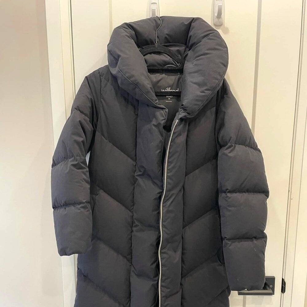 Aritzia (Wilfred) Duvet Coat Long - Size XS